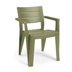 Zahradní židle Keter Julie - 61,5 x 58,5 x 79 cm - zelená
