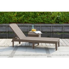 Lehátko KETER Jaipur box - 187 x 58 x 29 cm - cappuccino