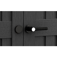 Zahradní domek Keter STRONGHOLD Shed 10x8 - šedý, 304x243x251 cm