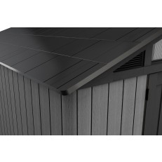 Zahradní domek Keter STRONGHOLD Shed 10x8 - šedý, 304x243x251 cm