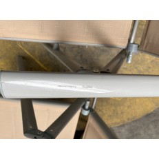 Zahradní nábytek Alu Roxas 6+1 Silver / Taupe - 2.JAKOST VÝPRODEJ