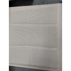 Zahradní nábytek Alu Roxas 6+1 Silver / Taupe - 2.JAKOST VÝPRODEJ