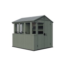 Zahradní domek Keter Darwin Potting Shed 2v1 - zelený
