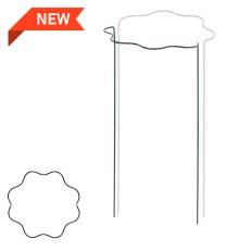 Vlnitá prstencová podpěra pro rostliny kruh průměr 40 cm / výška 55cm