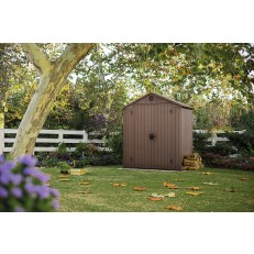 Zahradní domek Keter Darwin 6x4 - 190 x 221 x 121 cm - hnědý