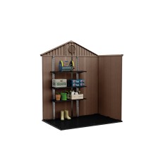 Zahradní domek Keter Darwin 6x4 - 190 x 221 x 121 cm - hnědý