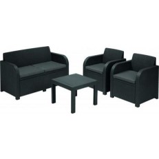 Zahradní set Allibert Georgia - antracit
