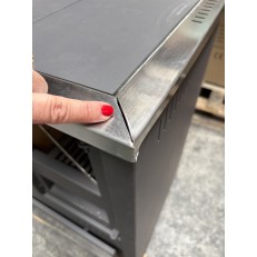 Sporák na tuhá paliva PANONIA EKO levá - 10 kW - 2.JAKOST