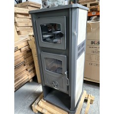 Krbová kamna Roma G s troubou na pečení - 13 kW - Beige - 2.JAKOST