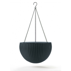 Závěsný květináč KETER Hanging Sphere - Grey