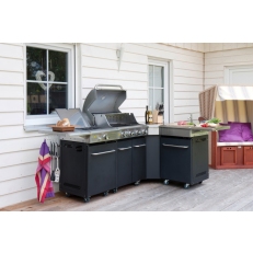Activa Gril Dallas - profesionální plynová grilovací kuchyně 14 + 3,5 kW