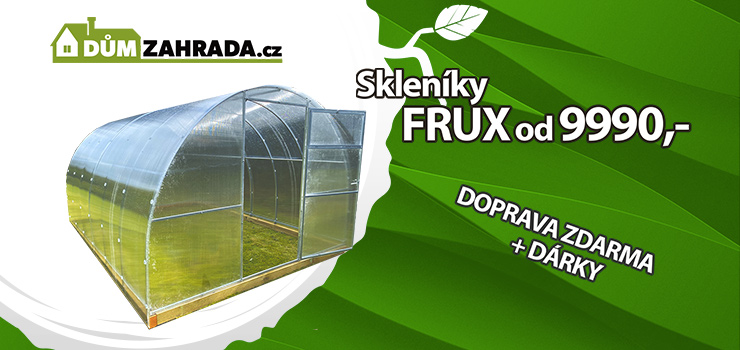Skleníky od 9990,- + dárky - DumZahrada.cz